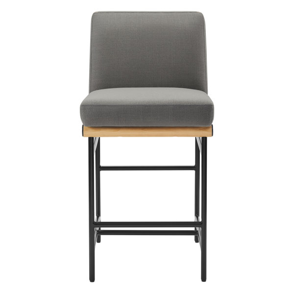 Birch Lane™ Natale 26" Upholstered Counter Stool & Reviews Wayfair